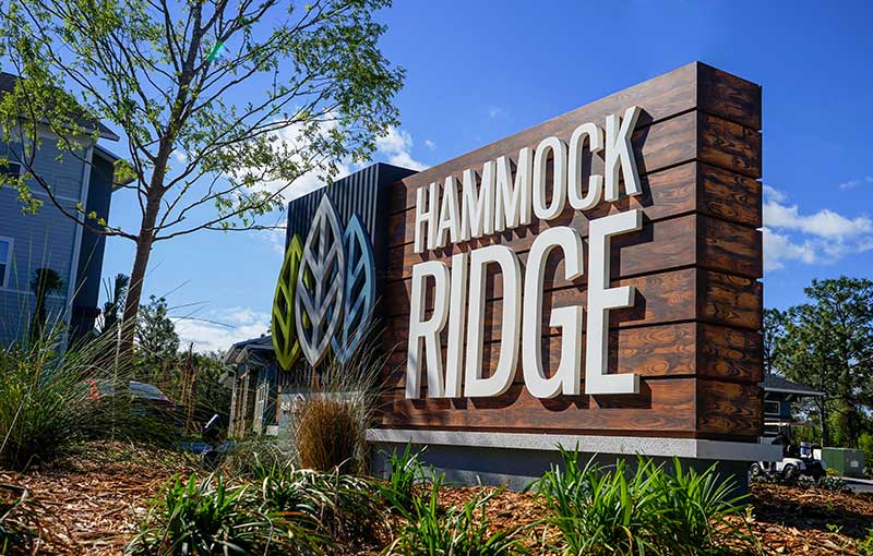 Hammock Ridge Signage