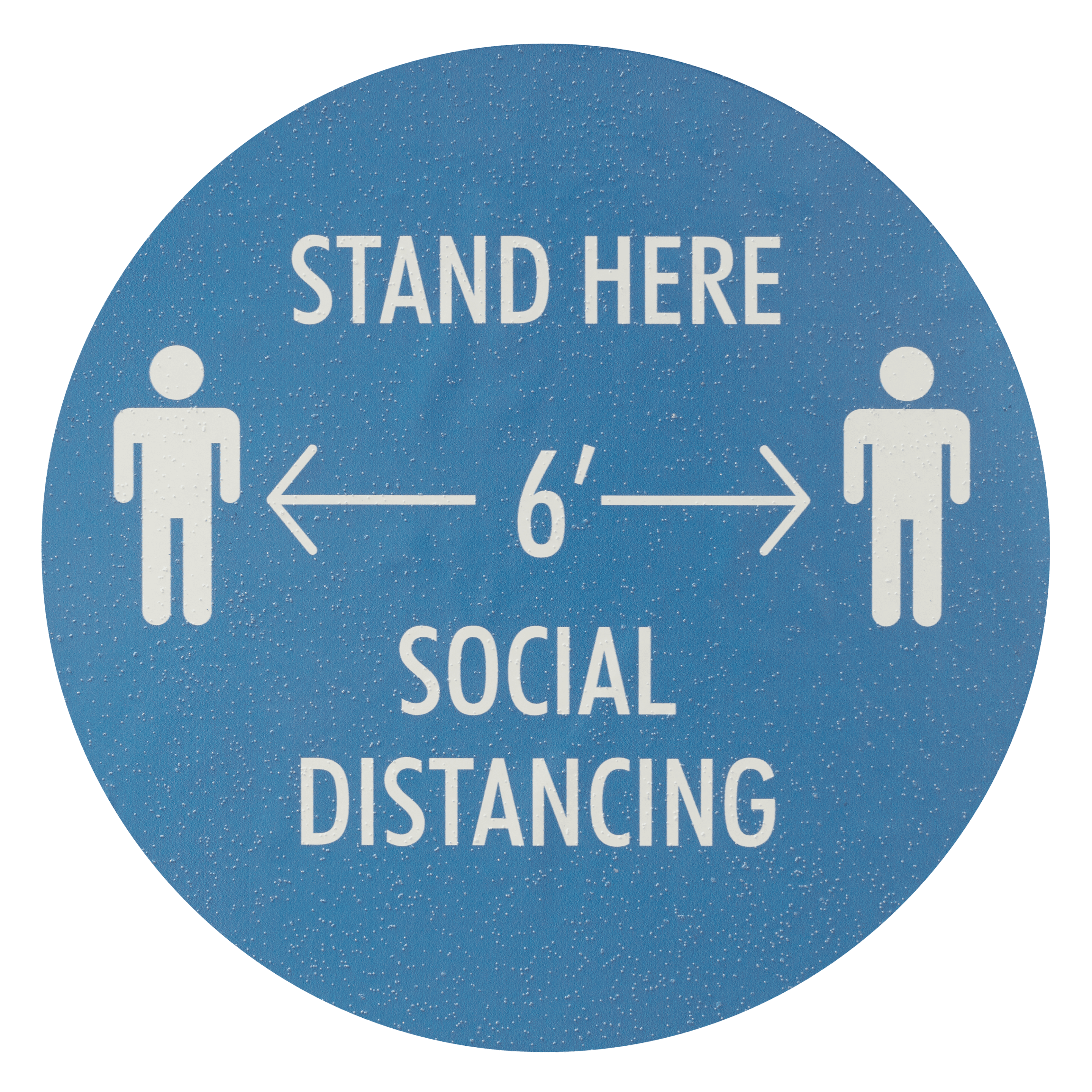 Social Distancing Floor Decals