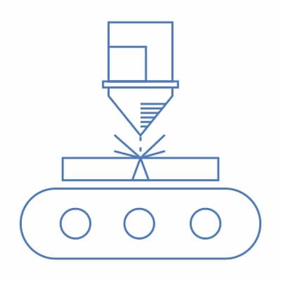 Vector graphic of CNC Router